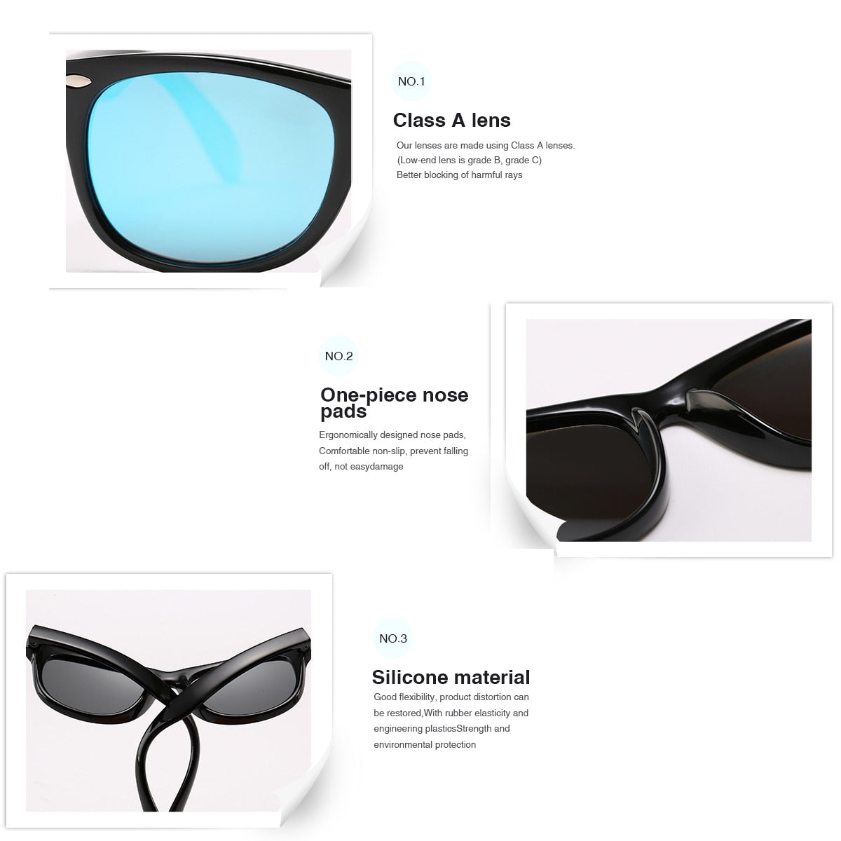 Children's Sun Glasses Polarized Lens Classic Sunglasses For Kids Babies Boy Girl Cute UV400 Protection Vintage Eyewear 802 - KiwisLove