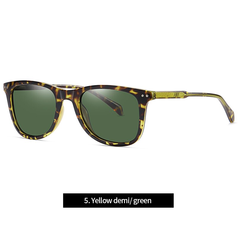 Sunglasses Men Unisex Fashion Polarized UV400 Lens Vintage Leopard Frame Outdoor Women Sun Glasses Eyewear For Male Female 3601 - KiwisLove