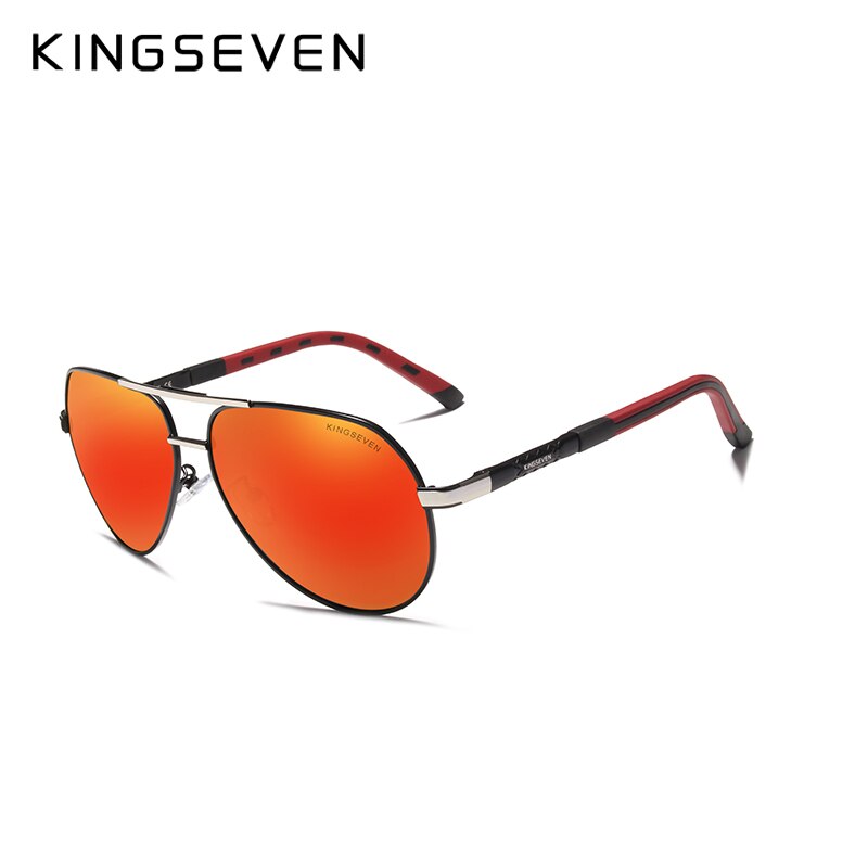 KINGSEVEN Men Vintage Aluminum Polarized Sunglasses Classic Brand Sun glasses Coating Lens Driving Shades For Men/Wome - KiwisLove