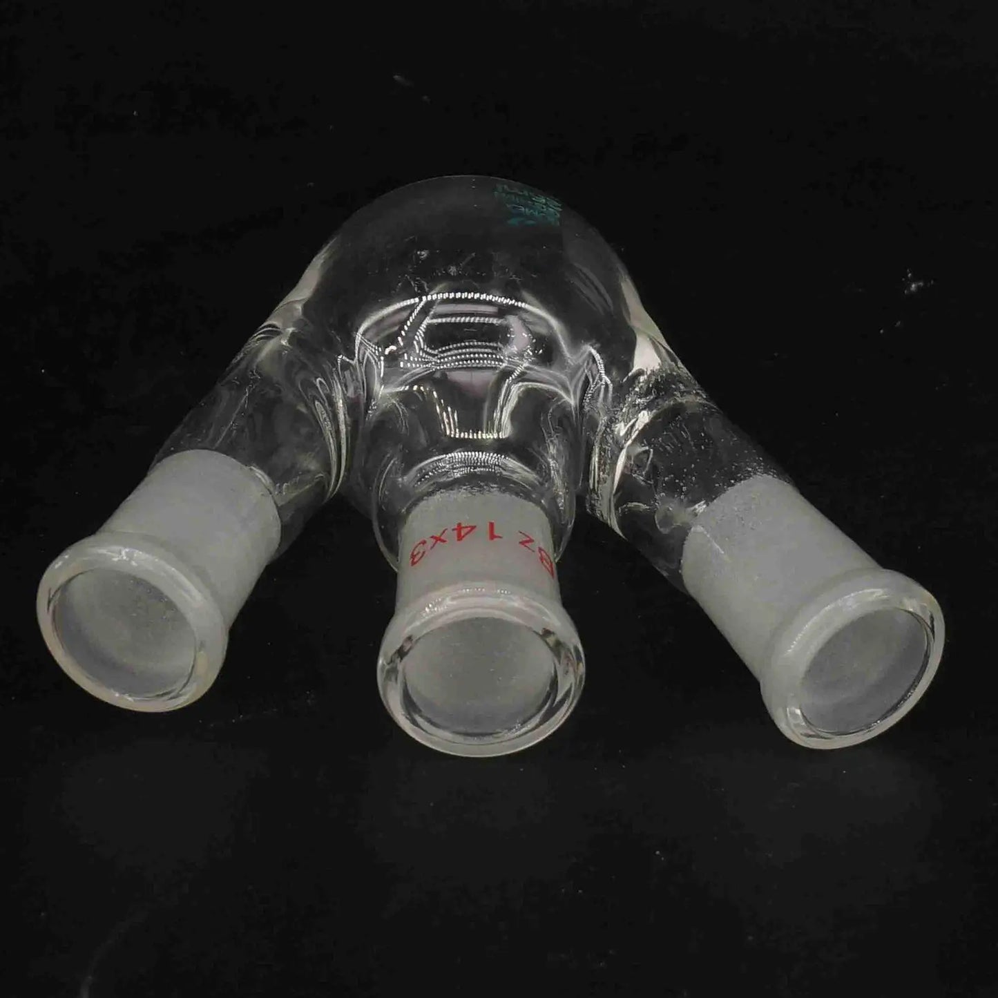 25ml 14/23 Central Branch Joint GG17 Glass 3 Necks Flask Round Bottom Laboratory - KiwisLove