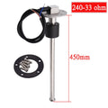 52mm Boat Car Fuel Level Gauges 0-190ohm 240-33ohm Fuel Level Meters Marine Water Level gauge Sensor Sender Unit for yacht 9-32V - KiwisLove