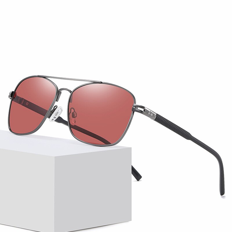 Sunglasses Men Unisex Vintage Metal Drive Polarized UV400 Lens Women Sun Glasses Male Gradient Eyewear Accessories Fashion 3344 - KiwisLove