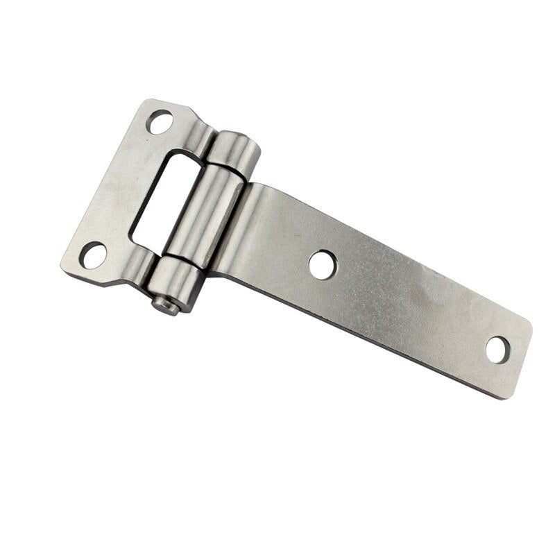 5pcs pack Stainless steel marine T Type Container Hinge Forged Truck Vehicle Hinge with 4 Fixing Screw Holes 135x58x27mm - KiwisLove