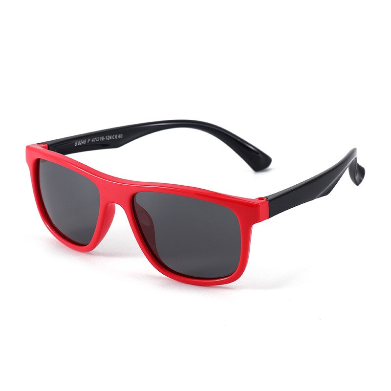 Children's Sun Glasses Polarized Lens Classic Sunglasses For Kids Babies Boy Girl Cute UV400 Protection Vintage Eyewear 8249 - KiwisLove
