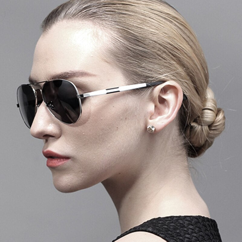 VEITHDIA Sunglasses Men Aluminum Fashion Outdoor Polarized UV400 Women Sun Glasses Accessories Eyewear Male For Female  6695 - KiwisLove