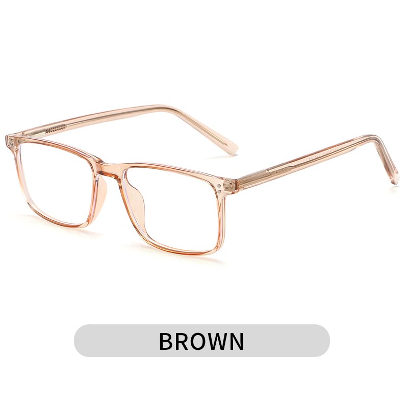 Glasses Unisex Anti Blue Light Lens Casual Fashion Vintage Computer Goggles Optical Male Eyeglasses Frame For Men Women 211210 - KiwisLove