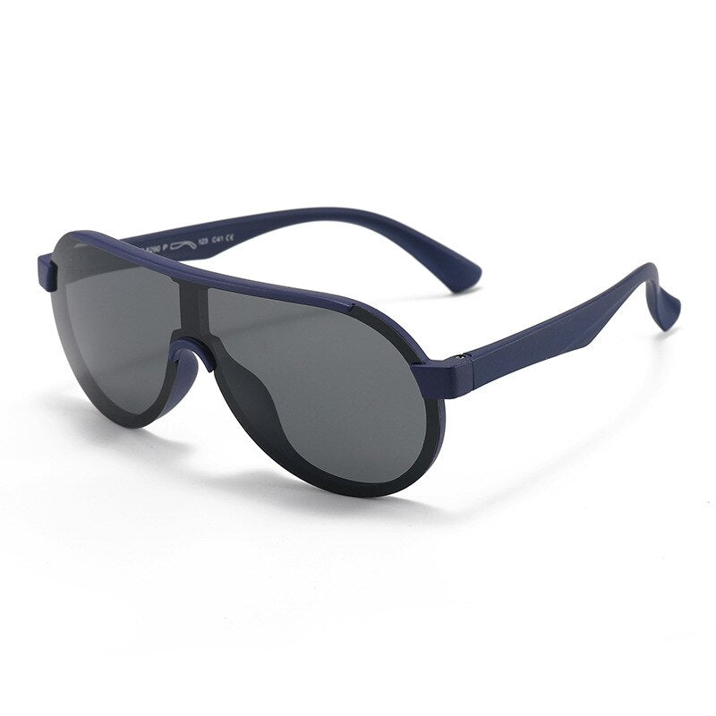 Sunglasses Kids Fashion Vintage Polarized UV400 Lens Protection Classic Eyeglasses For Children Babies Boys Girls Glasses S8290 - KiwisLove