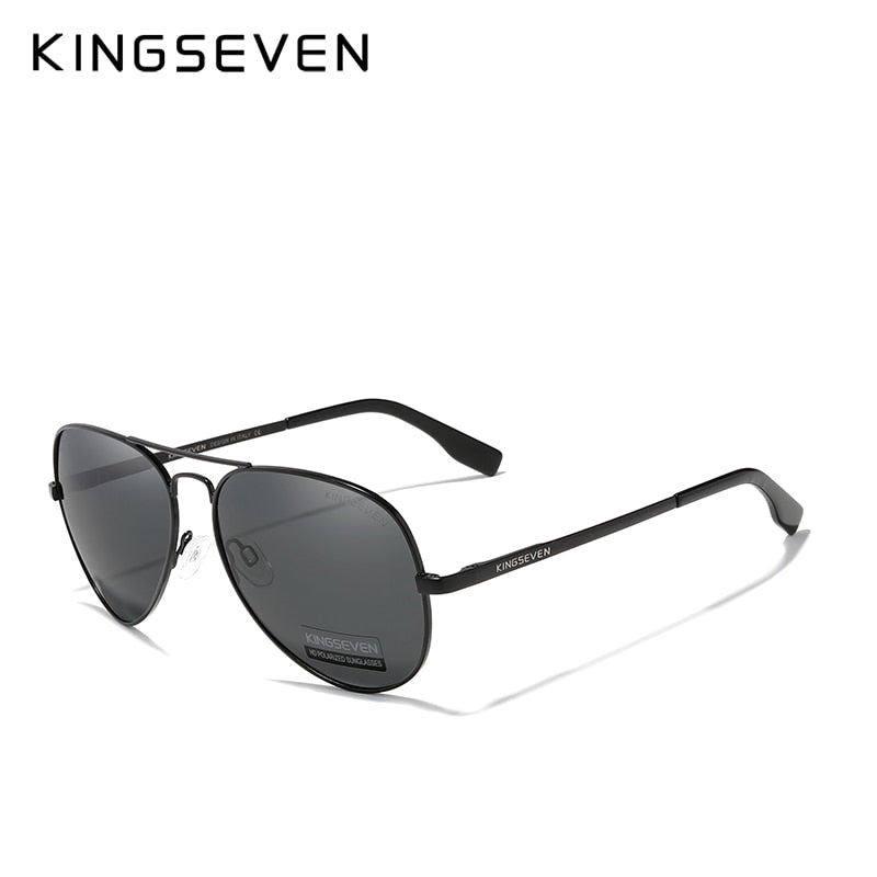 KINGSEVEN Brand Men Aluminum Sunglasses 2022 New Polarized UV400 Mirror Male Sun Glasses Women For Men Oculos de sol 7735 - KiwisLove