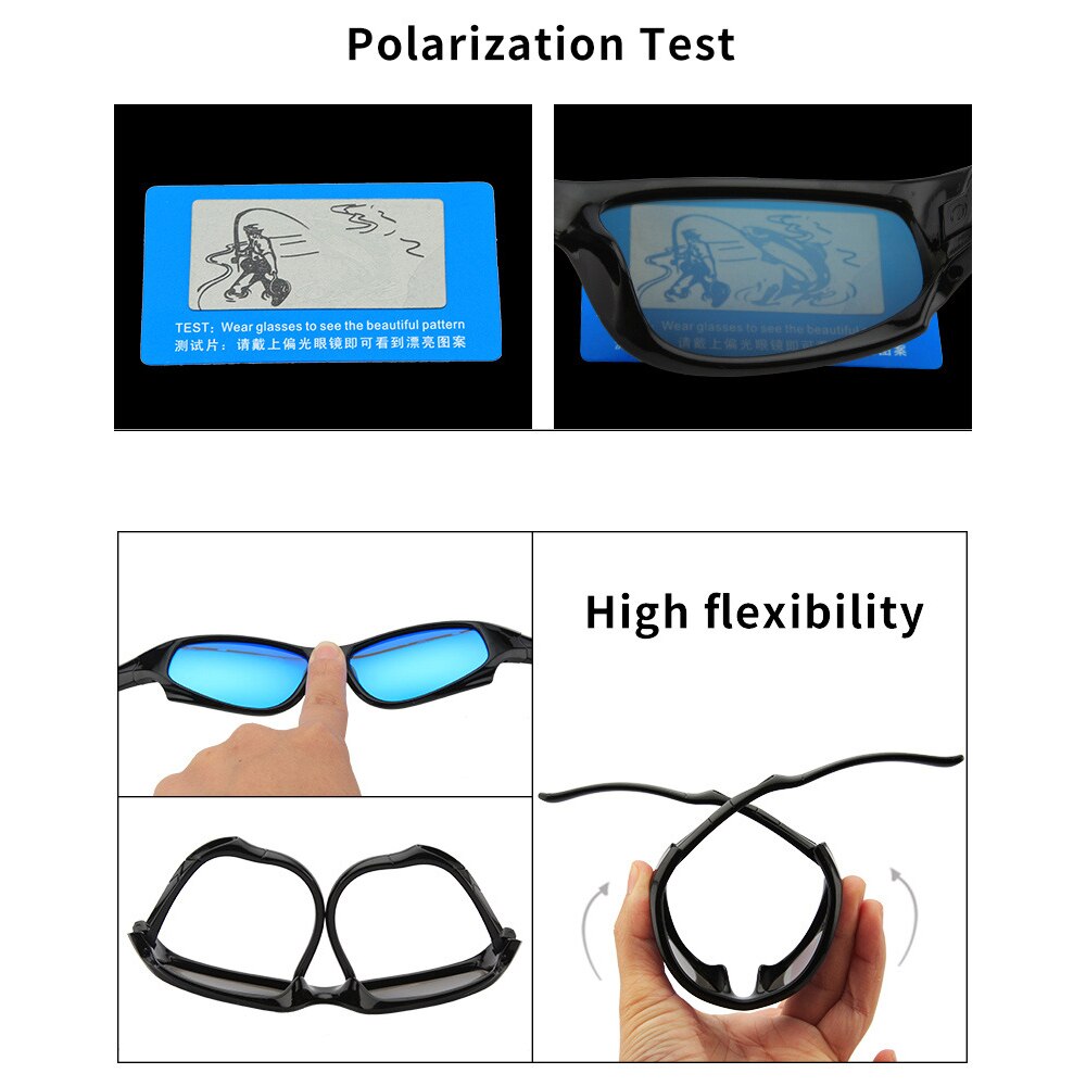 Kids Sunglasses Polarized Silicone Riding Children's Sun Glasses Boys Girls Glasses Cool Outdoor Sports Eyeglasses UV400 D816 - KiwisLove