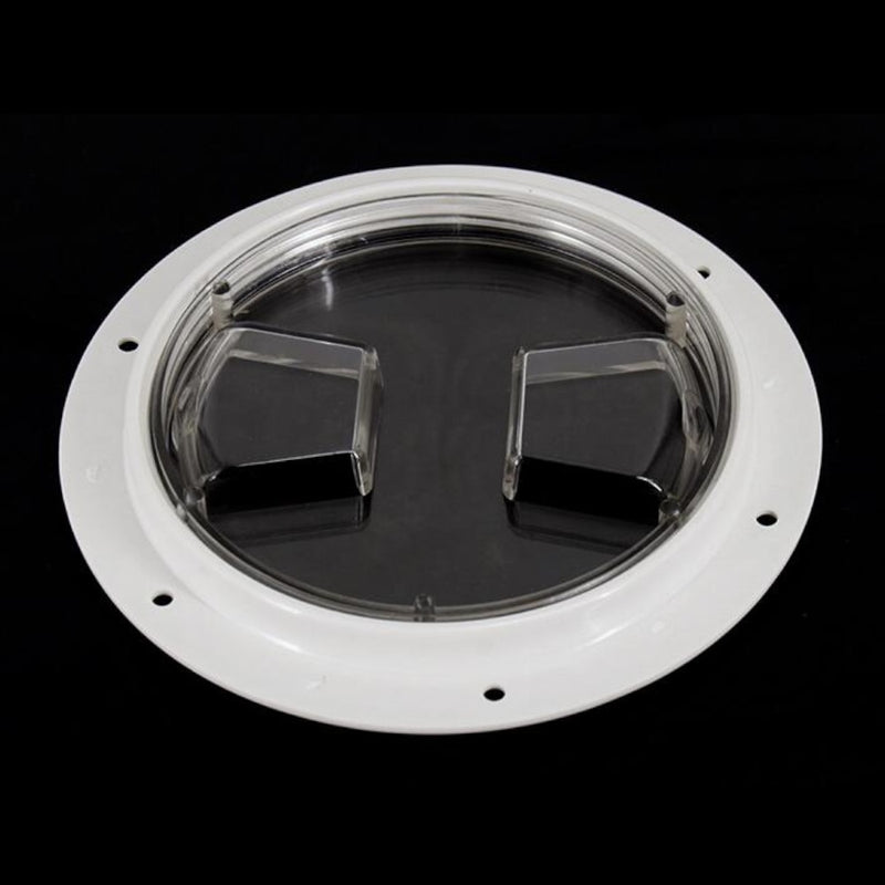 New Arrival Round Deck Plate Marine Access Boat Inspection Hatch Cover Plate Cut Out ABS Plastic Anti-corrosive Boat Deck Hatch - KiwisLove