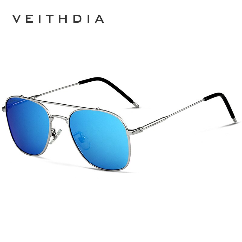 VEITHDIA Women Sunglasses Men Unisex Classic Luxury Brand Alloy Polarized UV400 Fashion Vintage Eyewear Male Sun Glasses V3820 - KiwisLove