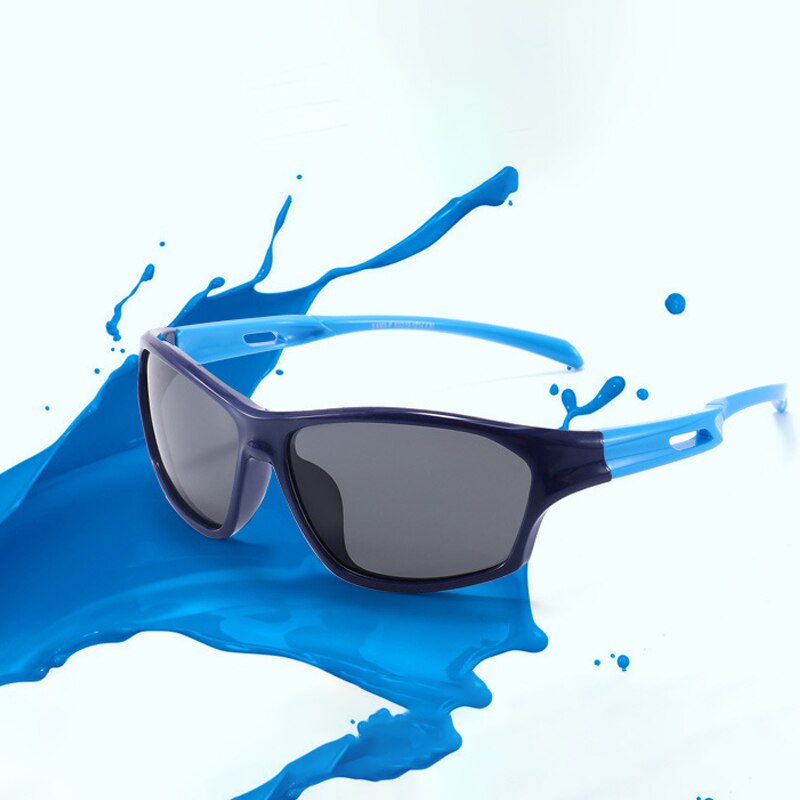 Sunglasses Kids Polarized Classic For Babies Children's Sports Sun Glasses UV400 Protection Boy Girl Cute Vintage Eyewear S8303 - KiwisLove