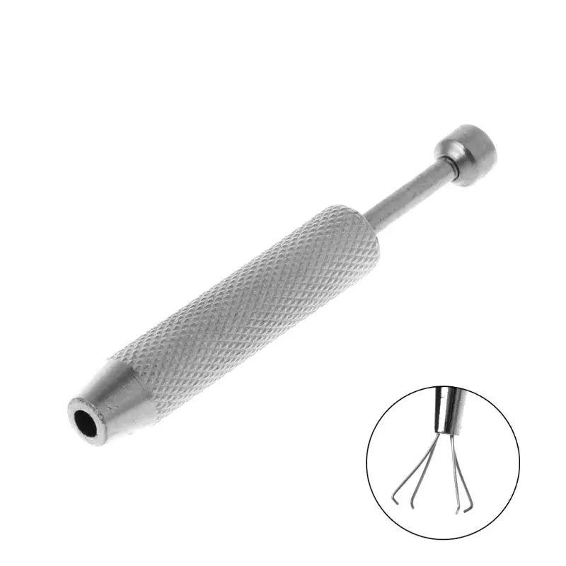 1pcs Jewelry Shovel 3/4 Claws Beads Holder Pick-up Tool Gems Prong Holder Tweezer Catcher Grabber Jewelry Making Tool
