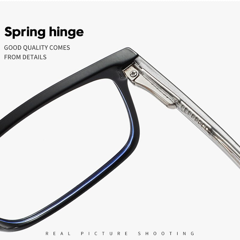 Glasses Unisex Anti Blue Light Lens Casual Fashion Vintage Computer Goggles Optical Male Eyeglasses Frame For Men Women 211210 - KiwisLove