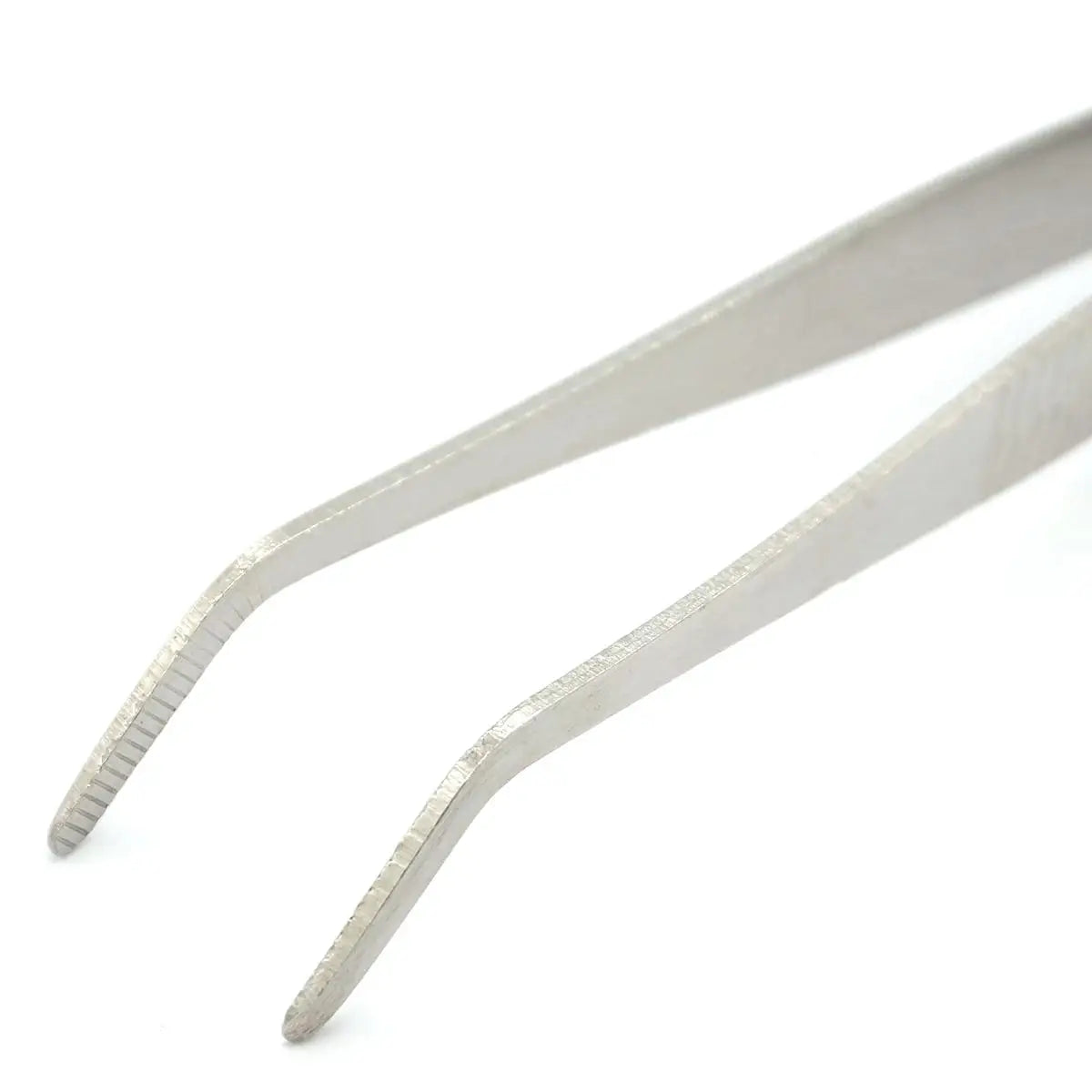 16cm Stainless Steel Tweezer Curved Round Tip Chemistry Medical Tool  Lab Use - KiwisLove