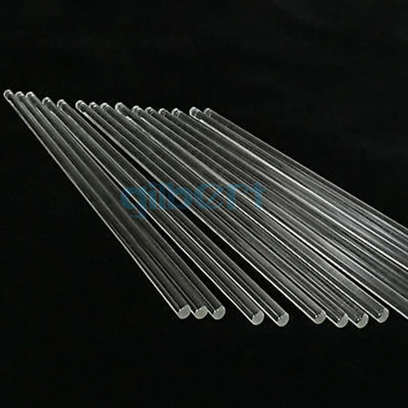Laboratory 6mm Diameter 200-300mm Length Transparent School Tools Glass Buret Mixer Glass Stirring Rod Lab Use Stiring Stirrer - KiwisLove