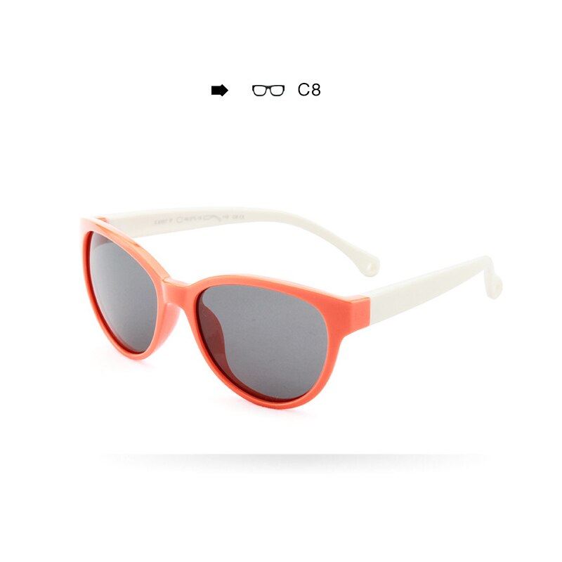 Children Kids Sunglasses Fashion Vintage Boys Girls Baby Sun Glasses UV400 Eyewear Cool Classic Sport Square Polarized Lens 8197 - KiwisLove