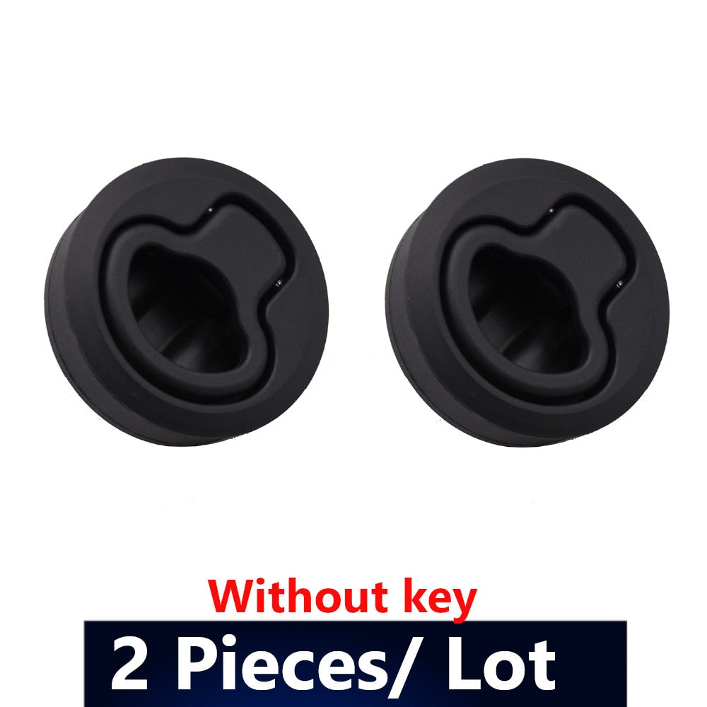 Boat Deck Hatches Flush Boat Latchs For Marine Boat Yatch Ship RV Round Deck Locker Flush Mount Latch Marine Hardware Accessory - KiwisLove