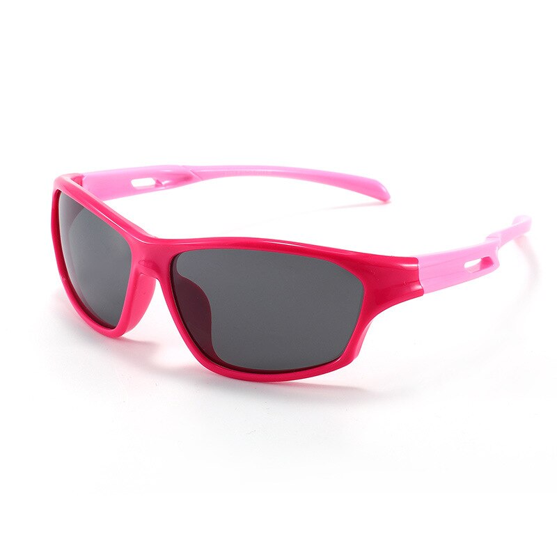 Sunglasses Kids Polarized Classic For Babies Children's Sports Sun Glasses UV400 Protection Boy Girl Cute Vintage Eyewear S8303 - KiwisLove