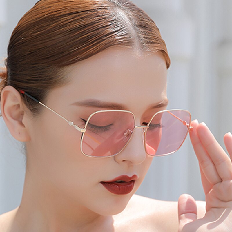 Sunglasses Women Unisex Fashion Retro Glasses Gradient Vintage Polarized UV400 Female Eyewear New Arrival For Men Ladies V9865 - KiwisLove