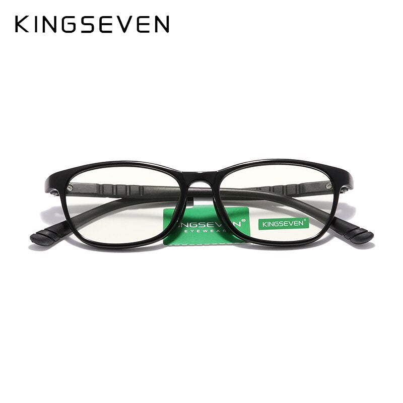 KINGSEVEN Anti Blue Light Glasses Kids Round Children Clear Bluelight Glasses Boys Girl Safety Shades Computer Glasses - KiwisLove