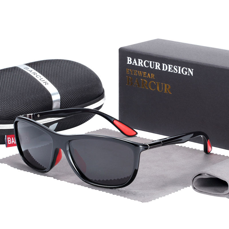 BARCUR Sports Eyewear Mens Sunglasses Polarized Women Sun glasses oculos de sol feminino - KiwisLove