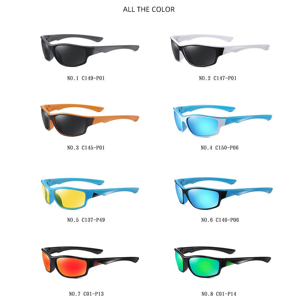 Men Sunglasses Outdoor Sports Polarized For Women Windproof Sand Goggle Male Sun Glasses UV400 Protection Bicycles Eyewear 3329 - KiwisLove