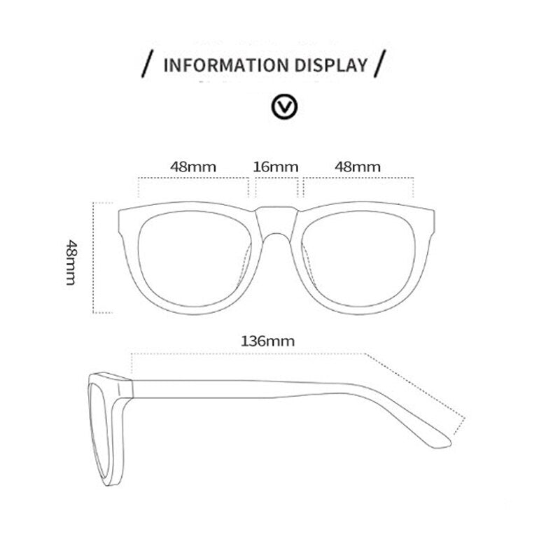 Kids Sunglasses Fashion Vintage Boys Girls Baby Children Sun Glasses UV400 Eyewear Cool Classic Sport Square Polarized Lens 3076 - KiwisLove