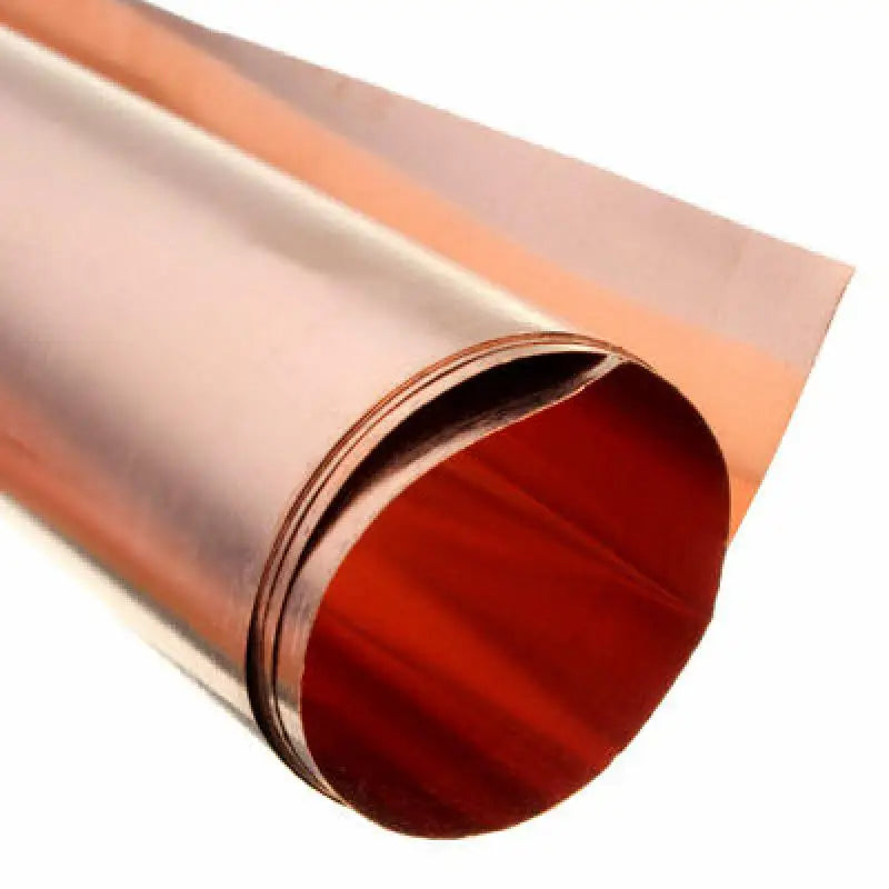 1pcs Copper plate roll 0.01-1mm thick x7mm-300mm wide Copper Foil plate 99.9% Pure Copper Cu Metal Sheet Foil Length:100-1000mm