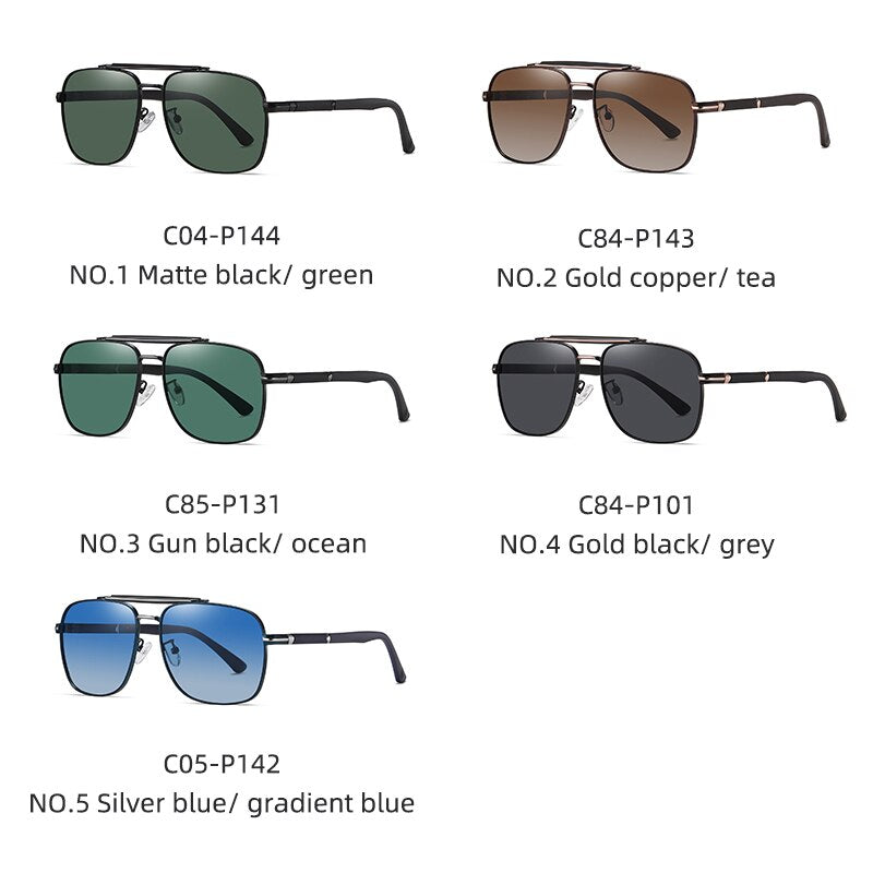 Sport Outdoor Sunglasses Men Vintage Male Female Gradient Lens Classic Eyewear Polarized UV400 Fashion Women Sun Glasses 6320 - KiwisLove