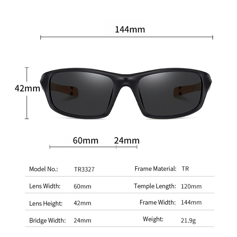 Cycling Sunglasses Men Women Unisex Ultralight Outdoor Sports Sun Glasses Color-Changing Anti-Ultraviolet Running Eyewear 3327 - KiwisLove