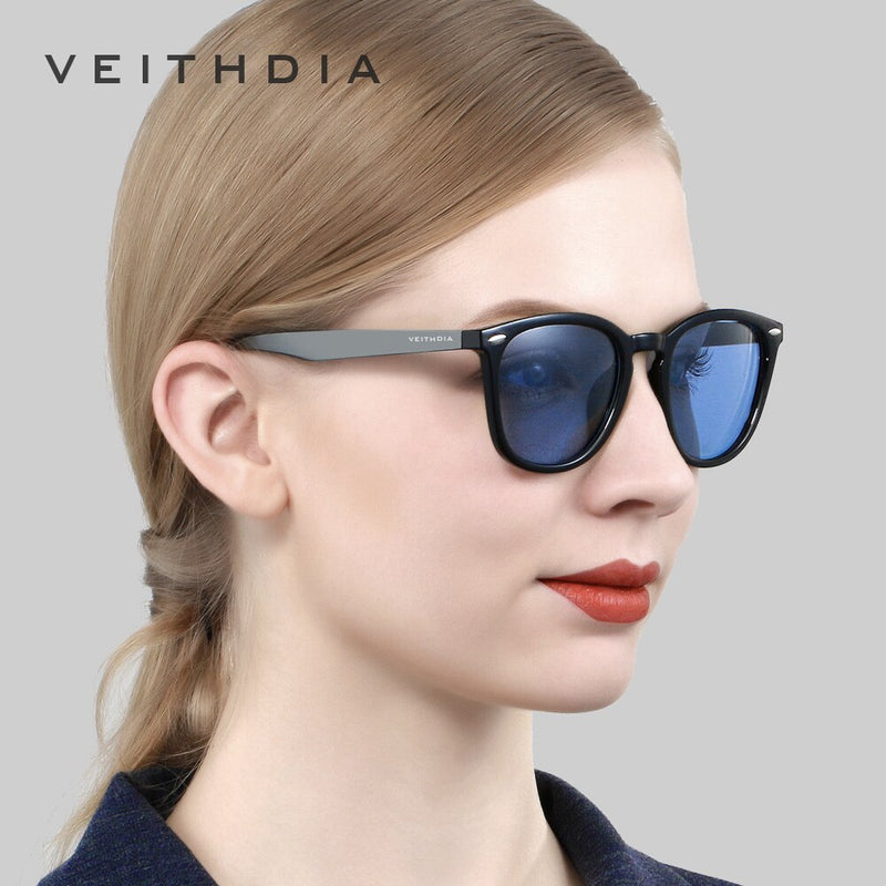 VEITHDIA Sunglasses Men Fashion Brand Designer Unisex Photochromic Polarized Mirror Male Eyewear Sun Glasses For Women V6116 - KiwisLove