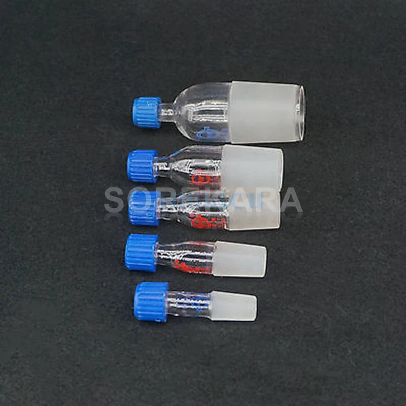 14/23 19/26 24/29 24/40 29/32 34/35 40/38 Stopper Ground Joint Lab Glass Bushing Thermometer Adapter Screw Cap - KiwisLove