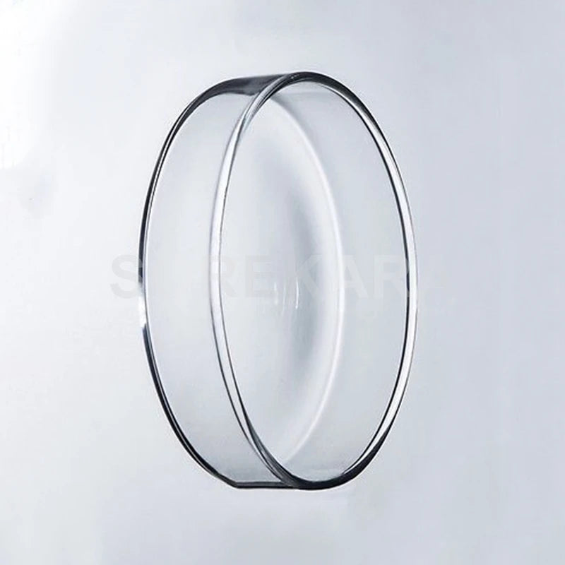 90mm Borosilicate Glass Petri culture dish For Chemistry Laboratory Bacterial Yeast - KiwisLove