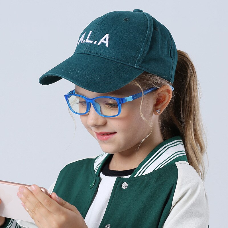 Brand Kids Glasses Anti Computer Blue Laser Fatigue Boys Girls Clear Eyeglasses TR90 Optical Frame Children Eyewear 2008 - KiwisLove