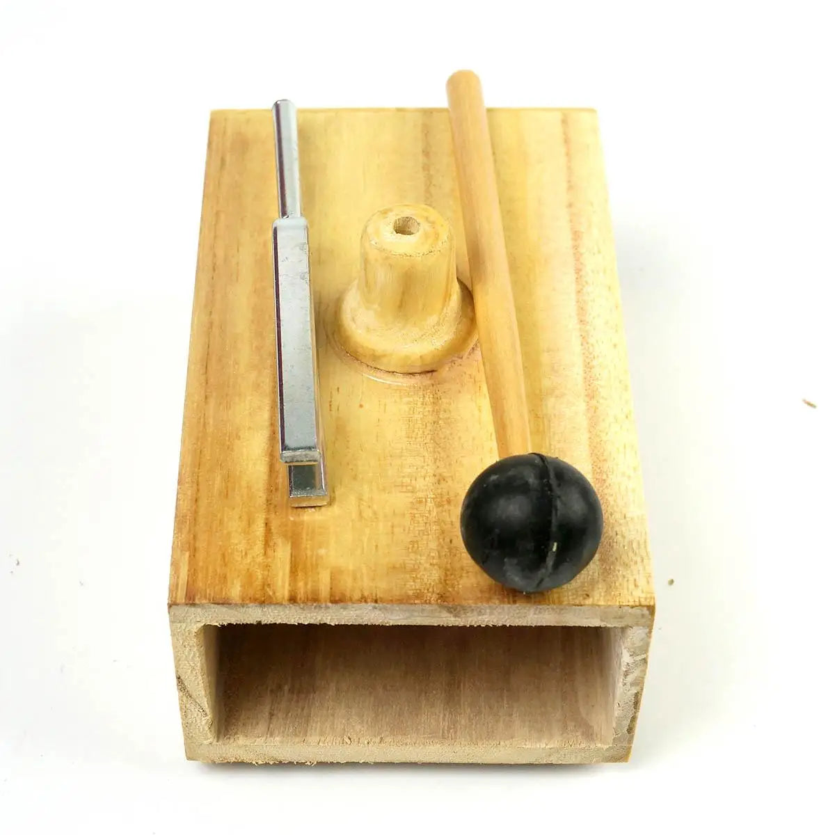 512 Hz Tuning Fork With Wooden Resonant Box And Beater For Music Learning - KiwisLove