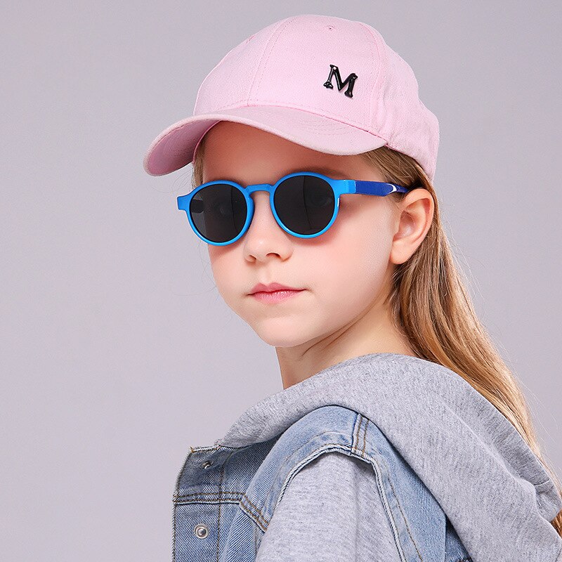 Kids Sunglasses Fashion Vintage Boys Girls Baby Children Sun Glasses UV400 Eyewear Cool Classic Sport Square Polarized Lens 8152 - KiwisLove