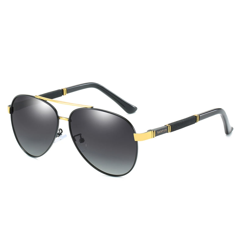 BARCUR Pilot Sunglasses Male Polarized Sun Glasses Men Sports Eyewear Lunette De Soleil Homme - KiwisLove