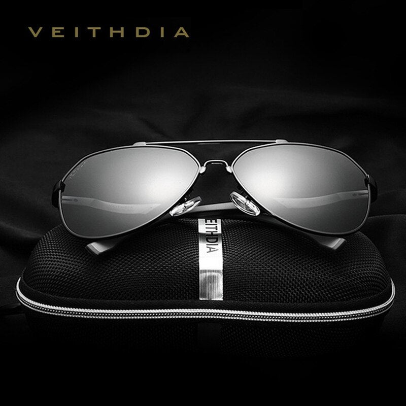 VEITHDIA Brand Men's Aluminum Women Sunglasses Outdoor Sports Polarized VU400 Lens Eyewear Sun Glasses For Men Male Female 3598 - KiwisLove