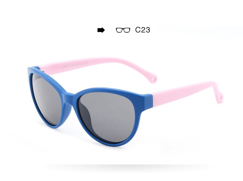 Children Kids Sunglasses Fashion Vintage Boys Girls Baby Sun Glasses UV400 Eyewear Cool Classic Sport Square Polarized Lens 8197 - KiwisLove