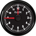 12 Hours Digital Pointer Clock Gauge Hour Meters for Marine Car Boat Yacht Show Clock Meters Red Backlight 9~32Vht hour meters - KiwisLove