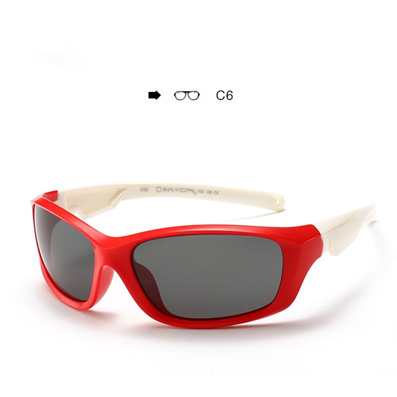 Sunglasses Boys And Girls Polarized UV400 Lens Brand Designer Fashion Children Baby Sun Glasses Sports Outdoor Eyewear  8199 - KiwisLove