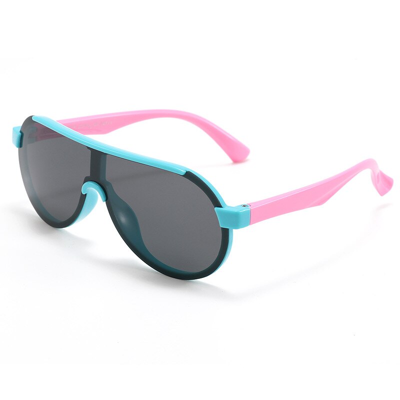 Sunglasses Kids Fashion Vintage Polarized UV400 Lens Protection Classic Eyeglasses For Children Babies Boys Girls Glasses S8290 - KiwisLove