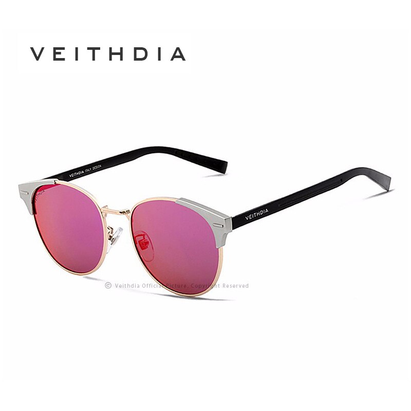 VEITHDIA Brand Sunglasses Retro Aluminum Outdoor Sports Driving Polarized Lens Vintage Eyewear Sun Glasses For Men Women VT6109 - KiwisLove
