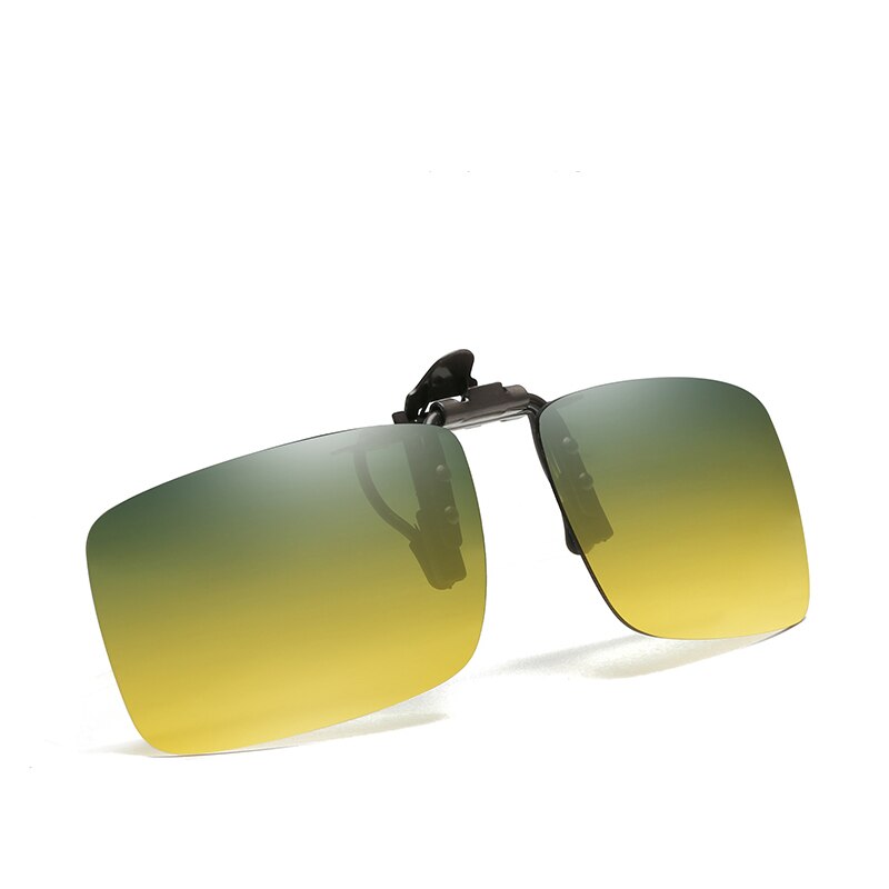 Glasses Clip Car Driver Goggles Anti-UVA UVB Polarized Eyeglasses Driving Night Vision Lens On Sunglasses Interior Accessories - KiwisLove