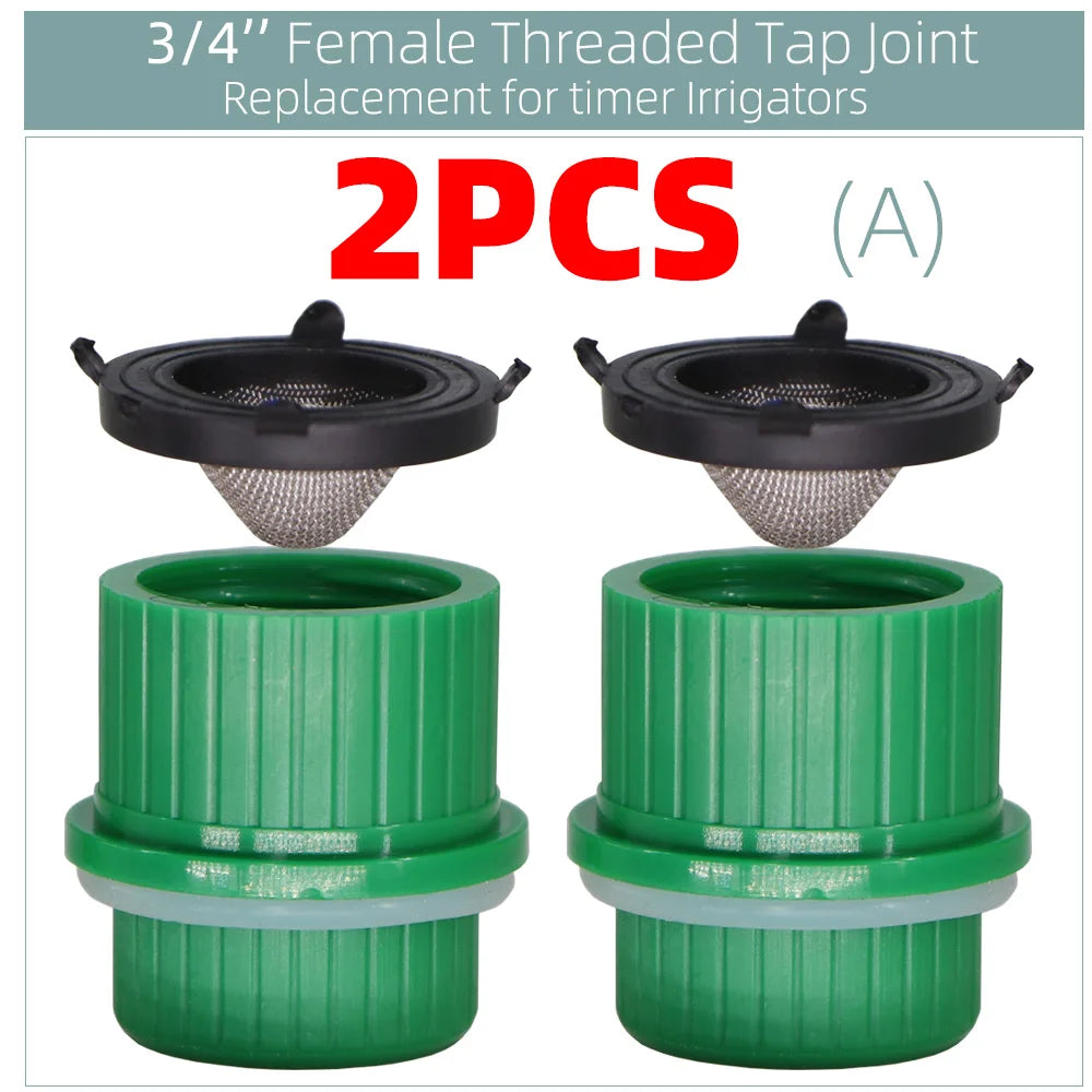 1/2''3/4'' Tap Connector Garden Irrigation Accessories Automatic Water Time Plants Watering Fittings for Growing  Vegetables Too