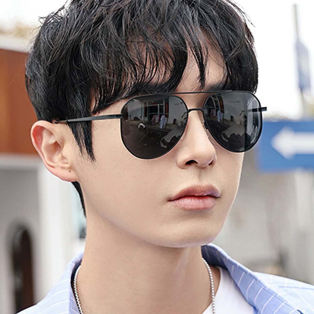 Men Sunglasses Brand Classic Fashion Outdoor Driving Polarized UV400 Lens Women Glasses Eyewear Accessories For Male V58088 - KiwisLove