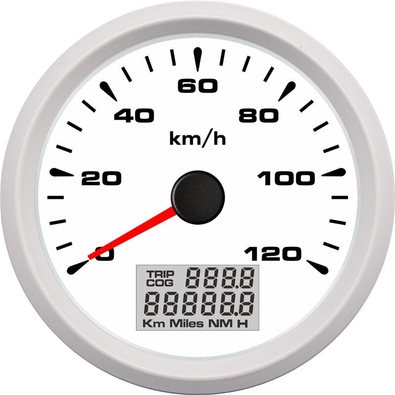 85mm boat car gps speedometer Car Marine Boat GPS Speed Odometers LCD Display Gauge 9~32V with 7colors Backlight for BMW e60 e46 - KiwisLove