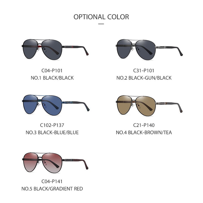 Sunglasses Men Gradient Lens Brand Designer Women Vintage Sport Outdoor Male Eyewear Polarized UV400 Sun Glasses For Female 6319 - KiwisLove