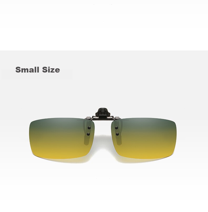 Glasses Clip Car Driver Goggles Anti-UVA UVB Polarized Eyeglasses Driving Night Vision Lens On Sunglasses Interior Accessories - KiwisLove